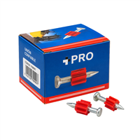 Clavo Acero Impacto 30 mm 1 1/4" par Gypsum 100 Unidad + Pro