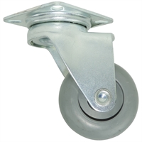 Rueda Giratoria Gris Con Platina 40 X 18 mm 20 Kg Arsa